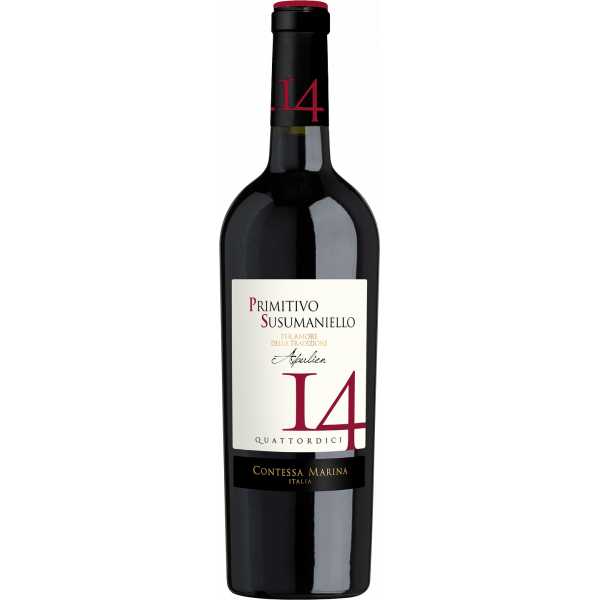 Primitivo Susumaniello Puglia IGT 14 Contessa Marina