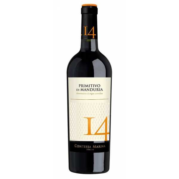 Primitivo di Manduria DOC 14 Contessa Marina Online bestellen