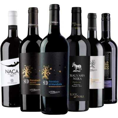 Probiertpaket Primitivo del Salento Apulien San Marzano