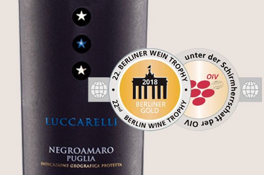 Prämierung Luccarelli Negroamaro